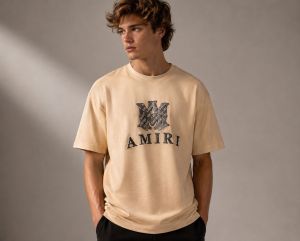 AMEERI Printed Oversized Round Neck Tshirt GZ_0514