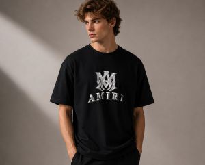 AMEERI Printed Oversized Round Neck Tshirt GZ_0517