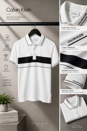 Calviin Kleiin Premium Polo T-Shirt 2581