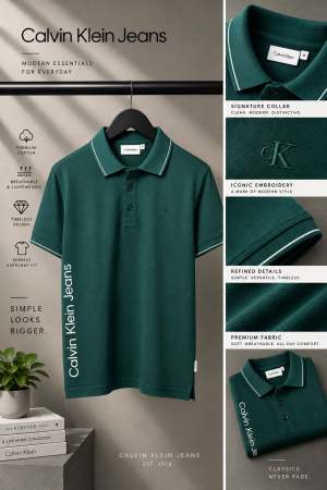 Calviin Kleiin Premium Polo T-Shirt 2582