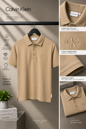 Calviin Kleiin Premium Polo T-Shirt 2583