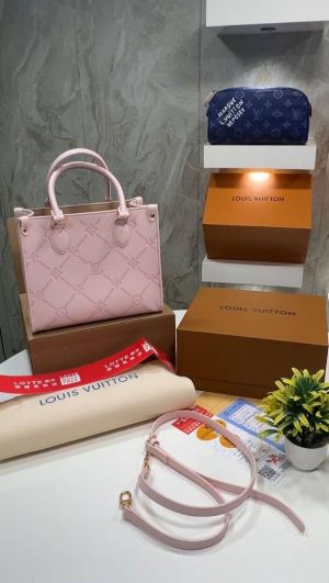 LV ON THE GO EMPREINTE TOTE BAG TOP NOTCH LEATHER QUALITY WITH ORIGINAL 2 BOX PACKING