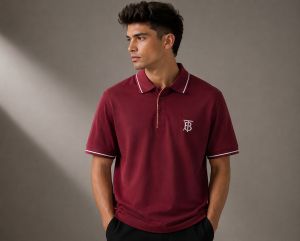 BURBERRRY Premium Quality Collar Neck Polo Tshirt GZ_0523