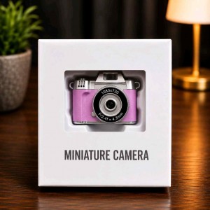 MINATURE CAMERA PURPLE NO RETURN