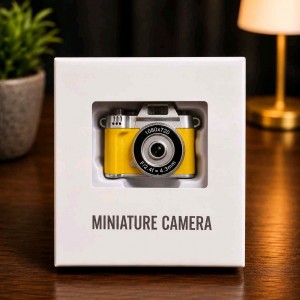 MINATURE CAMERA YELLOW NO RETURN