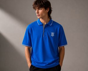 BURBERRRY Premium Quality Collar Neck Polo Tshirt GZ_0525