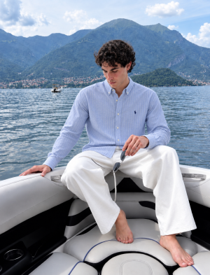 RALPx-H L-xAUREN IMPORTED STORE ARTICLE SHIRT