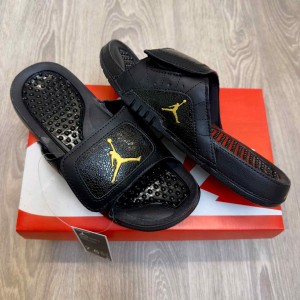 Jordan Hydro Xl Retro Gel Node Footbed All Black Slides