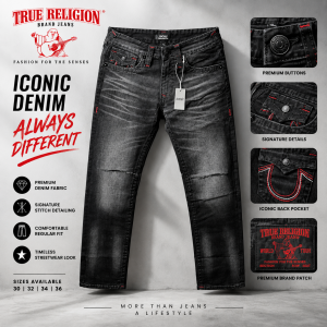 True Religioon High Quality Straight Fit Jeans2345
