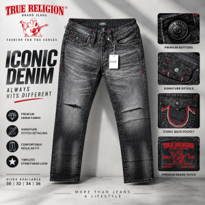 True Religioon High Quality Straight Fit Jeans 2342